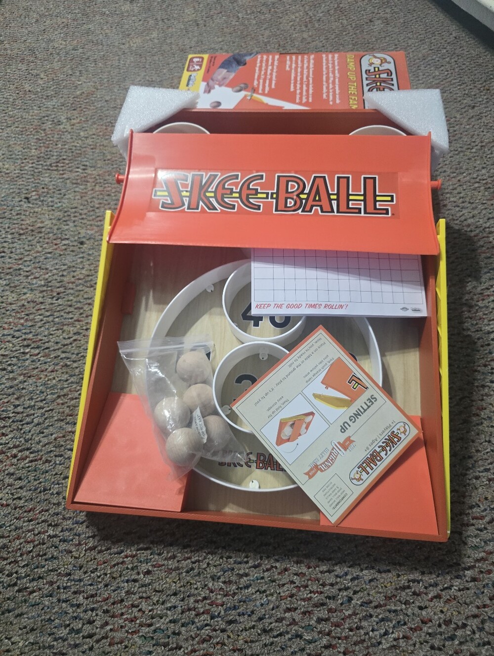 Table top Skee Ball The Classic Arcade Game NEW Buffalo Games & Puzzles LLC